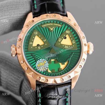 Swiss Grade Copy Konstantin Chaykin Joker Halloween Watch Rose Gold